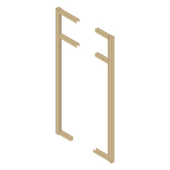 Breezeway Gate Stile - 1800mm