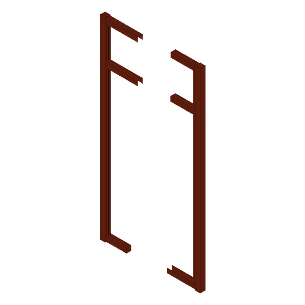 Breezeway Gate Stile - 1800mm
