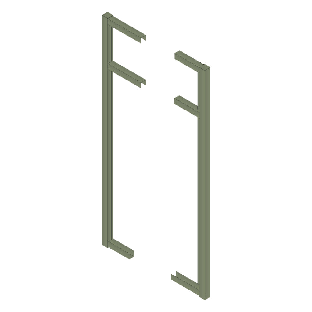 Breezeway Gate Stile - 1800mm