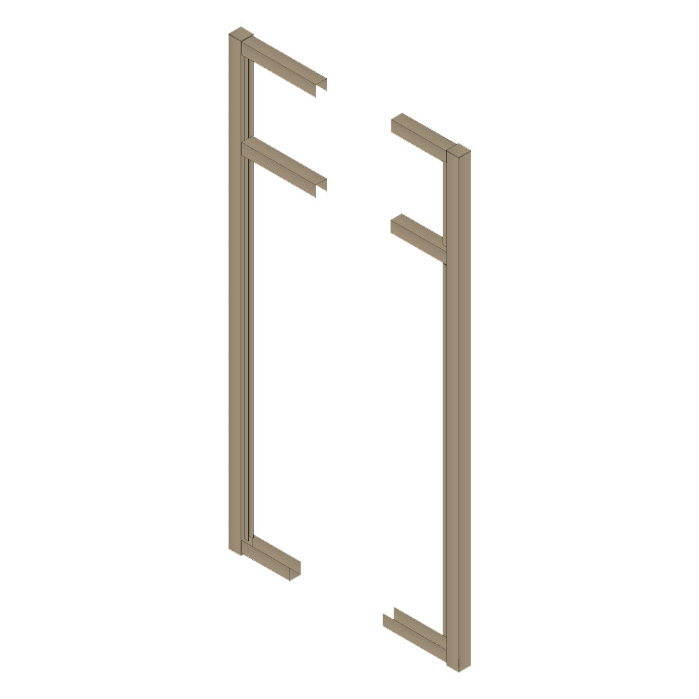 Breezeway Gate Stile - 1800mm