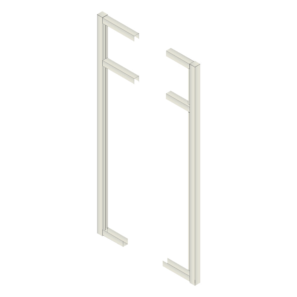 Breezeway Gate Stile - 1800mm
