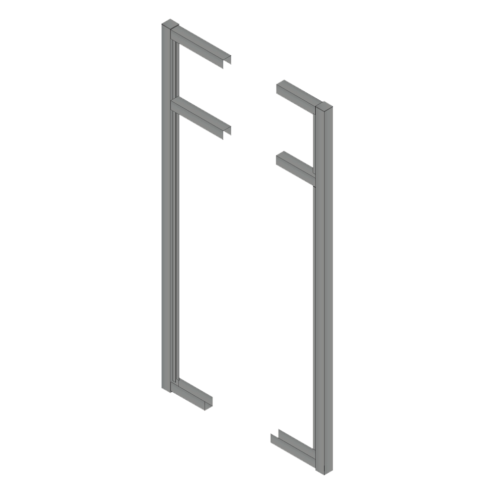 Breezeway Gate Stile - 1800mm