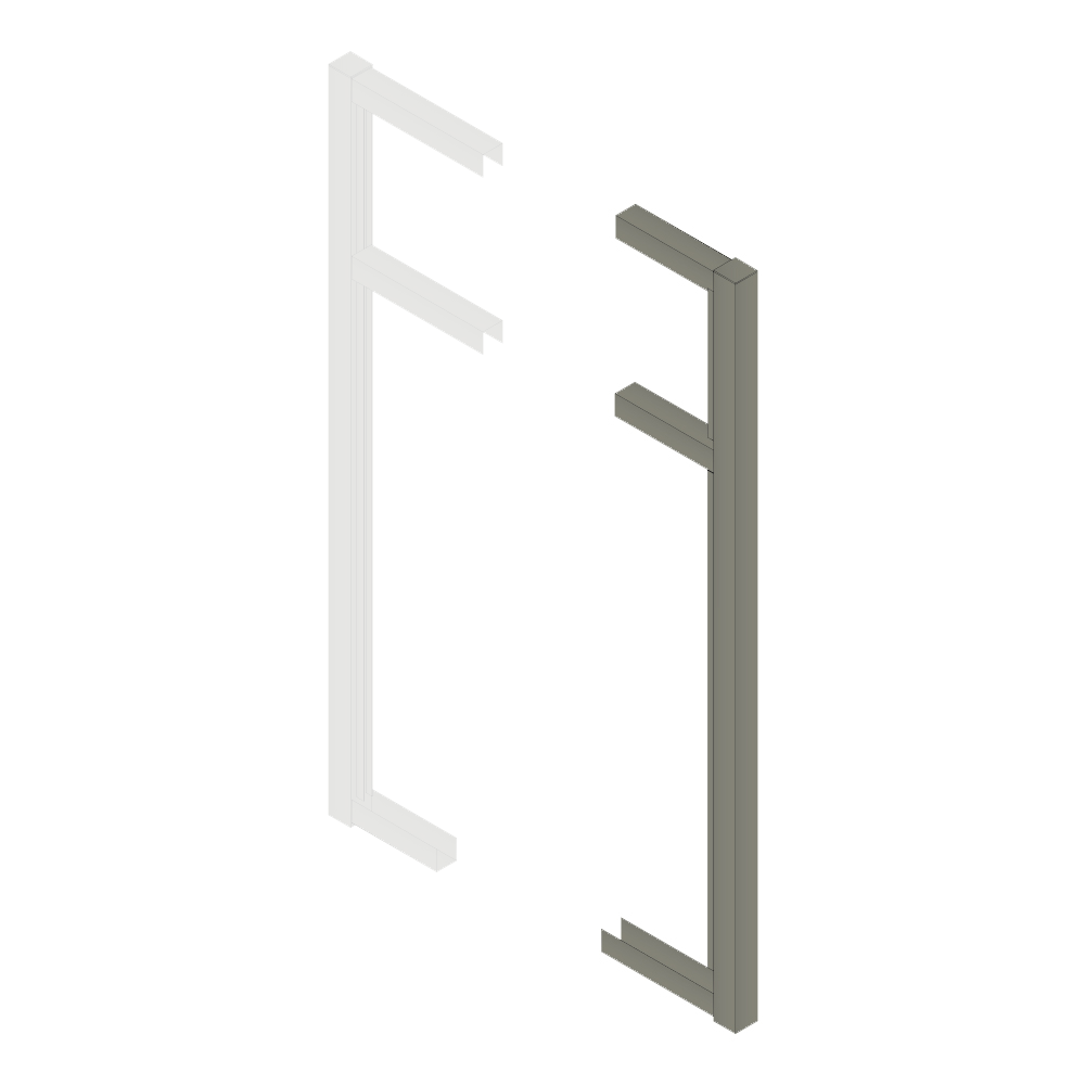 Breezeway Gate Stile - 2100mm
