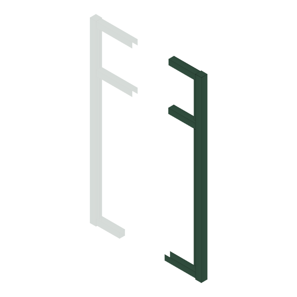 Breezeway Gate Stile - 2100mm