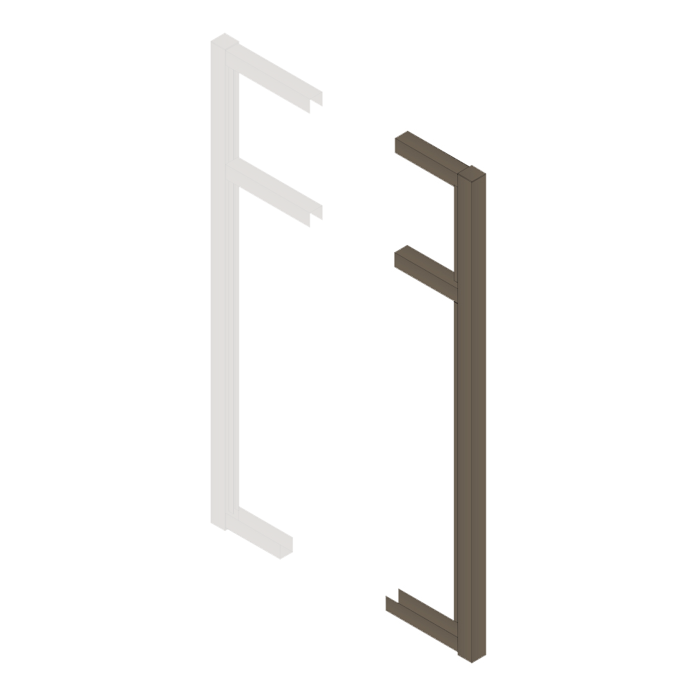 Breezeway Gate Stile - 2100mm