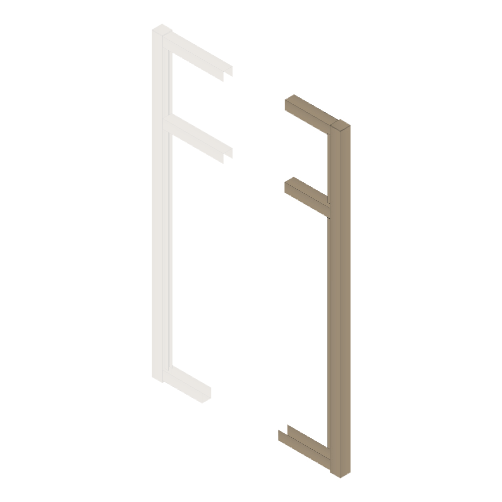 Breezeway Gate Stile - 2100mm