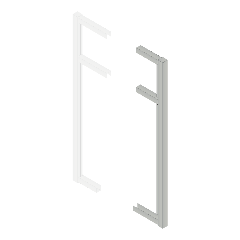 Breezeway Gate Stile - 2100mm