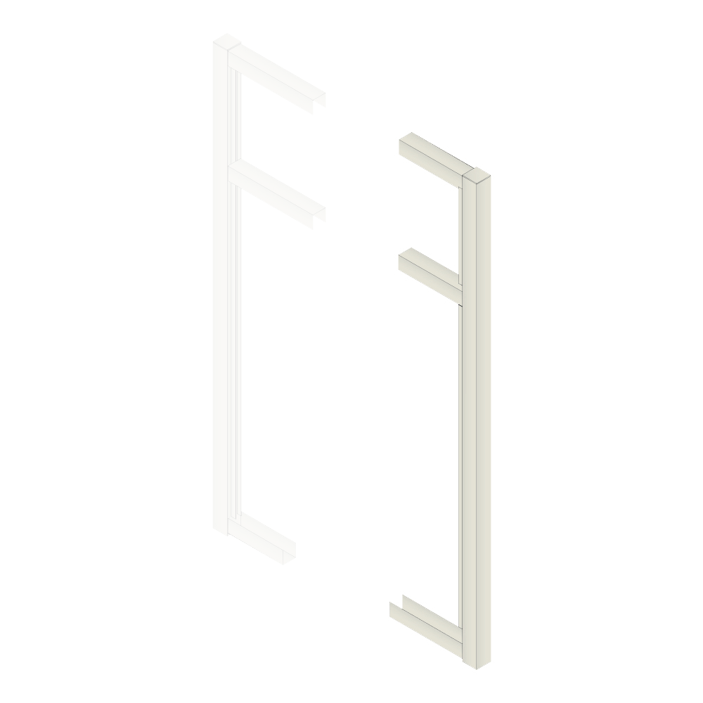 Breezeway Gate Stile - 2100mm