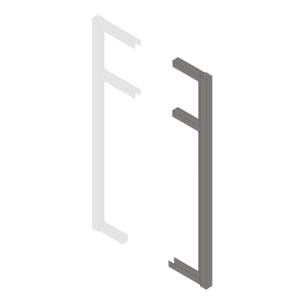 Breezeway Gate Stile - 2100mm