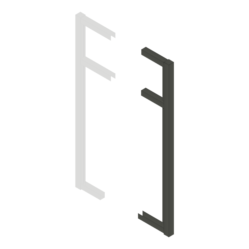 Breezeway Gate Stile - 2100mm