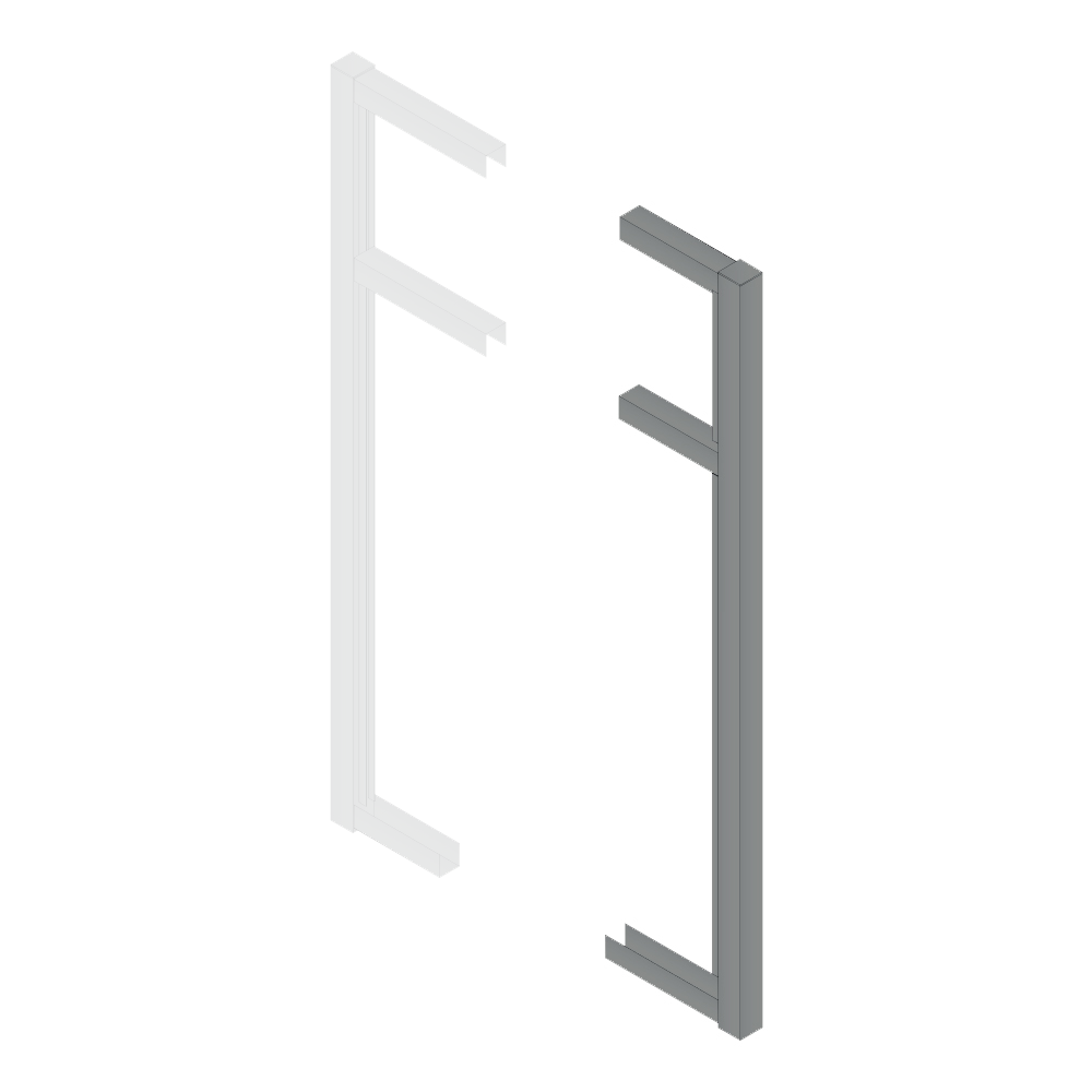 Breezeway Gate Stile - 2100mm