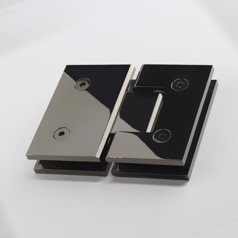 FORGE SHOWER HINGE GLASS TO GLASS 180 DEGREE  10mm glass