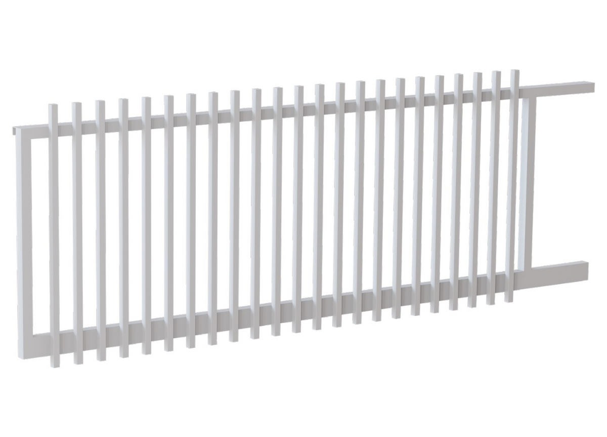 32 x 32mm Radiator Sliding Gate – 90mm Gap | Aluminium Gate