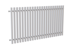 50x50 Aluminium Batten Radiator Fence Panel – 50mm Gap
