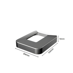 NOVA - Slimline Domical Cover - 104x84mm - 16mm High