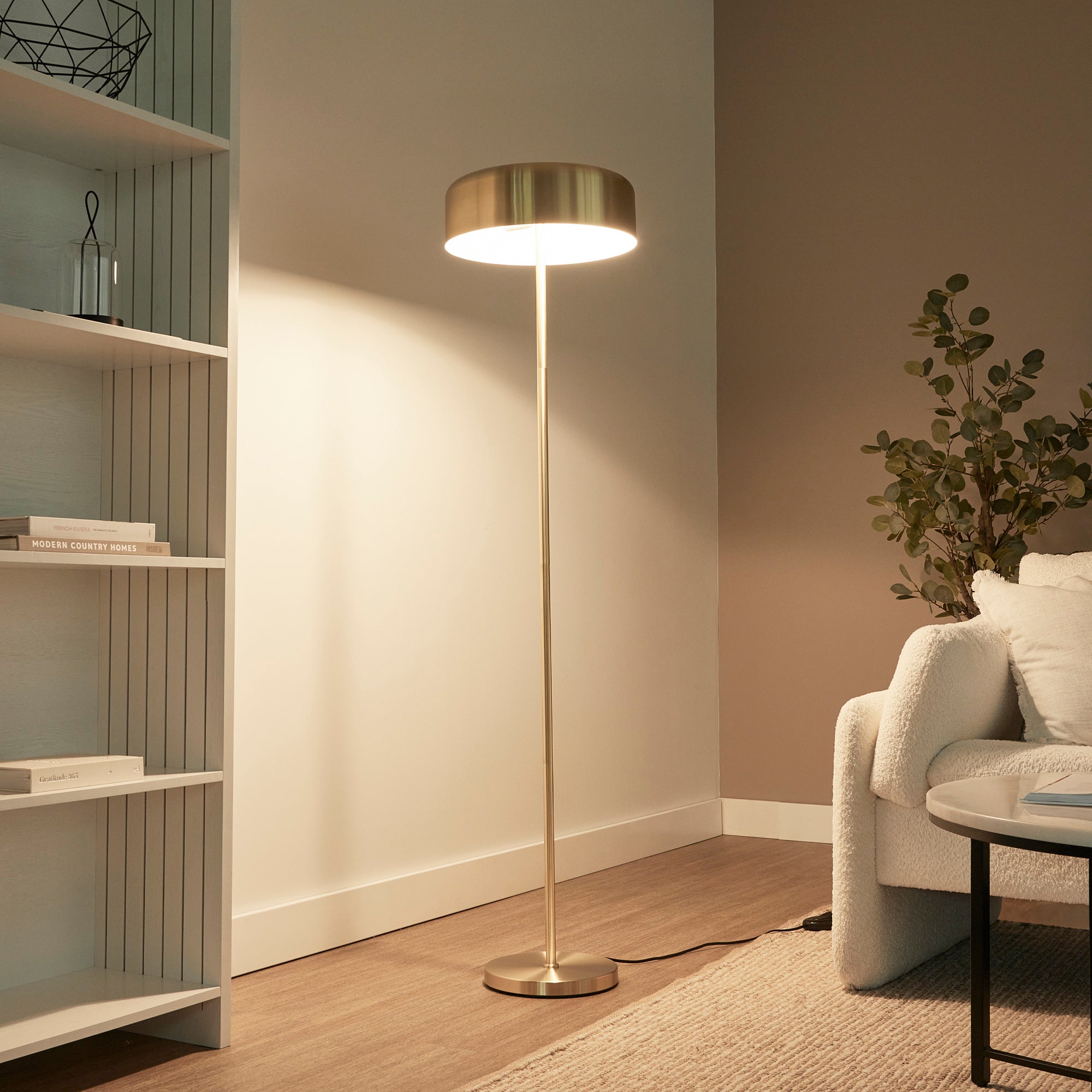 Mushroom 150cm Floor Lamp Gold product image 5