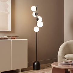 Mateo Cluster Floor Lamp Black lifestyle image