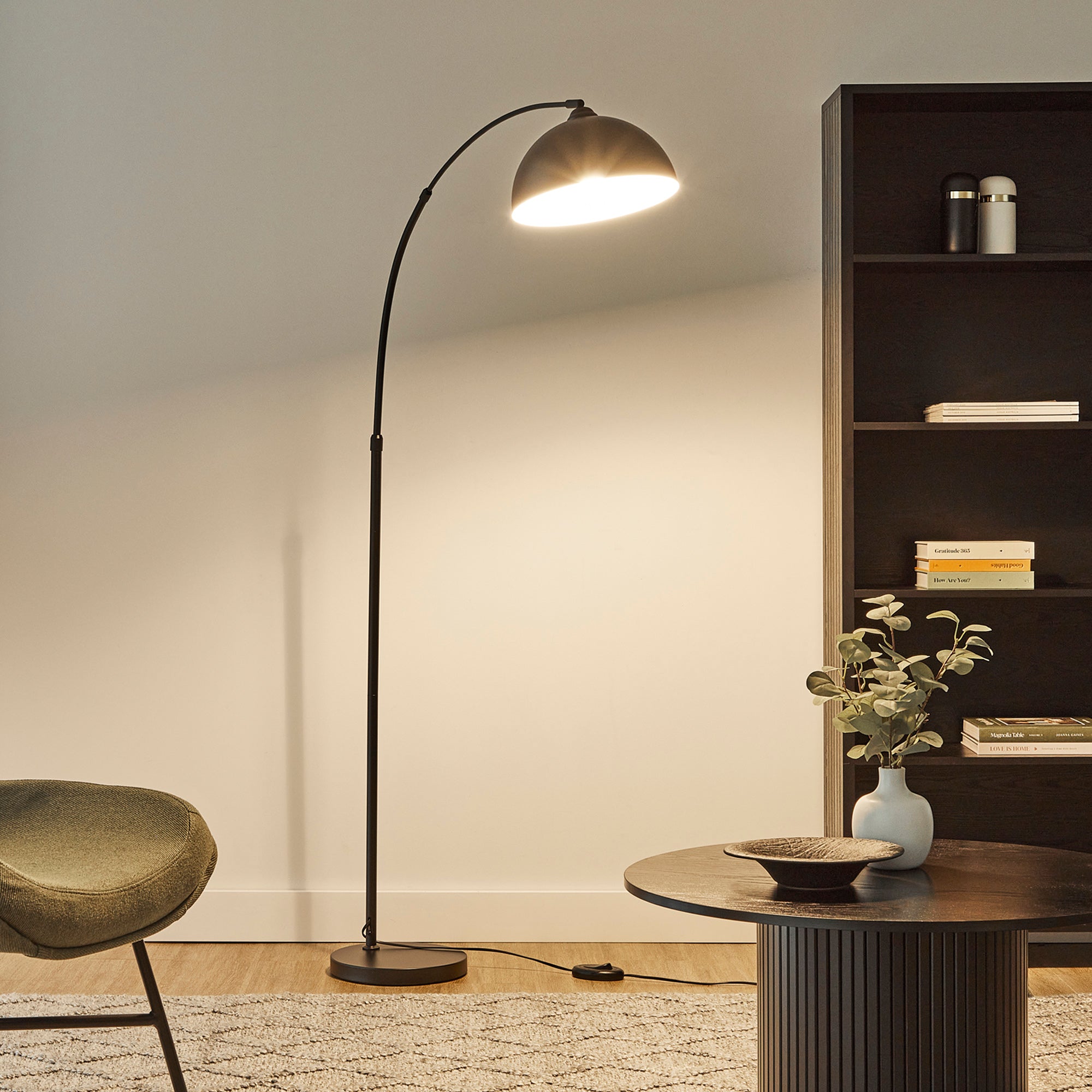 Tokyo 175cm Arch Floor Lamp Black product image 6