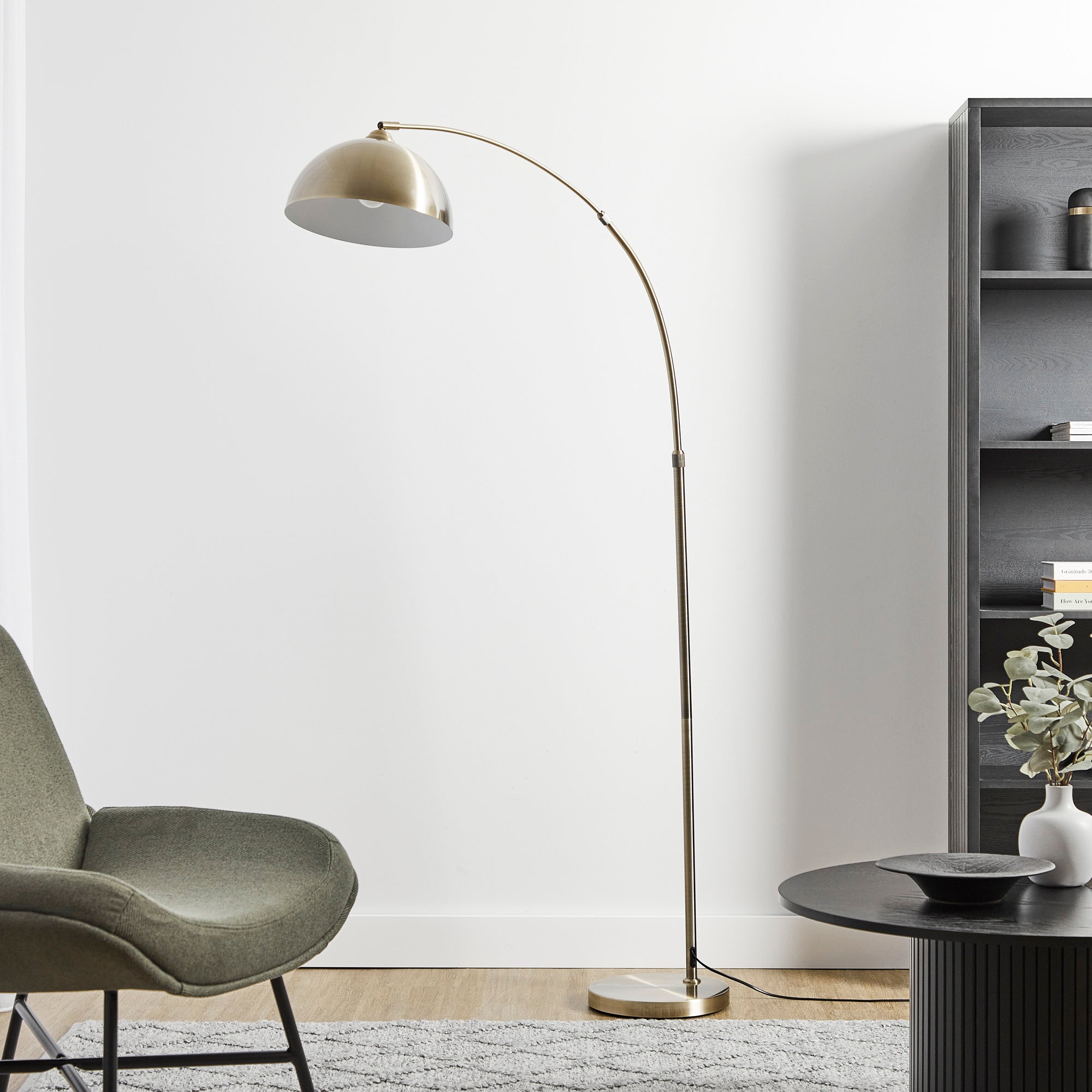 Tokyo 175cm Arch Floor Lamp Bronze lifestyle image