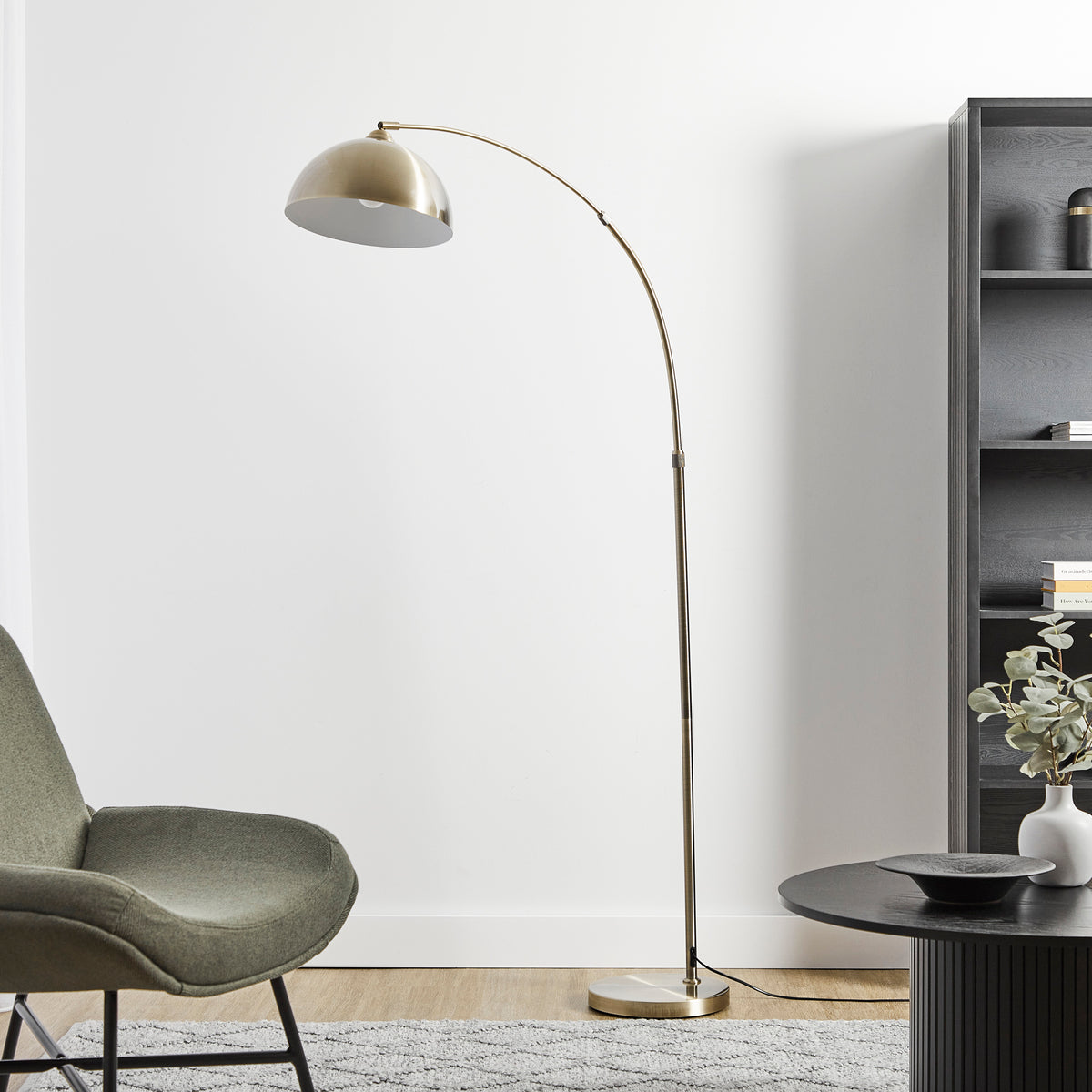 Tokyo 175cm Arch Floor Lamp Bronze lifestyle image