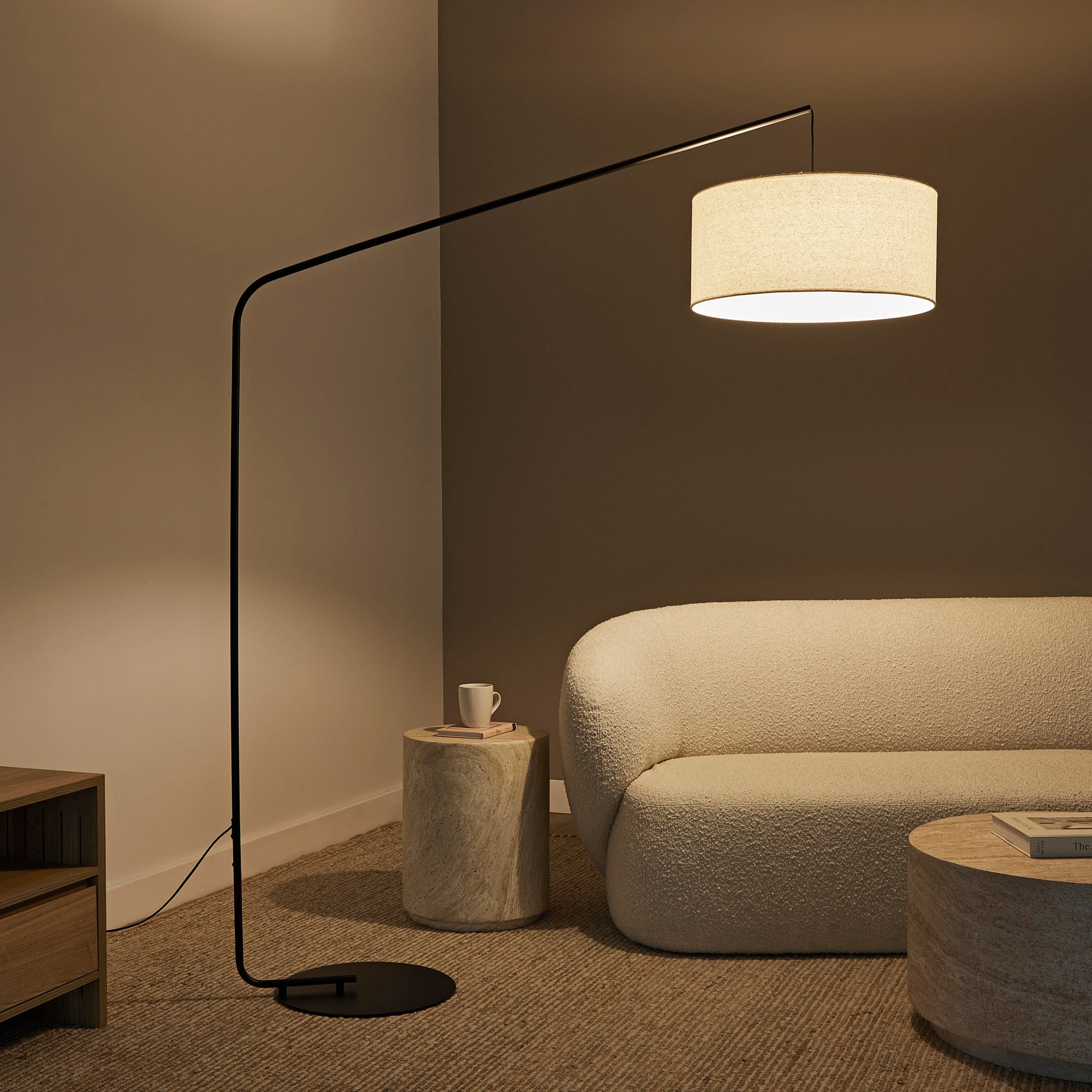 Brooklyn 180cm Floor Lamp Black product image 5