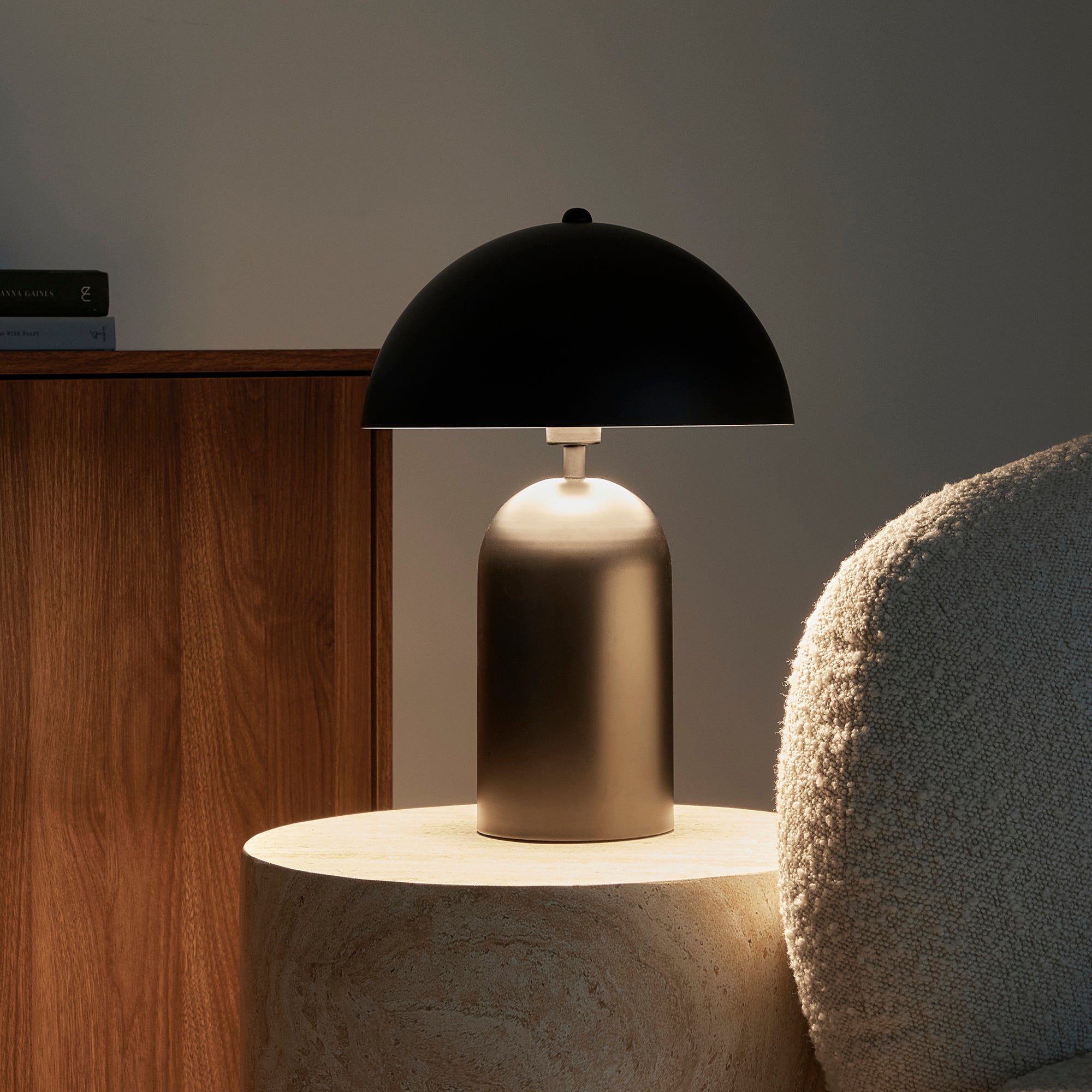 Mushroom 36cm Table Lamp Black product image 5
