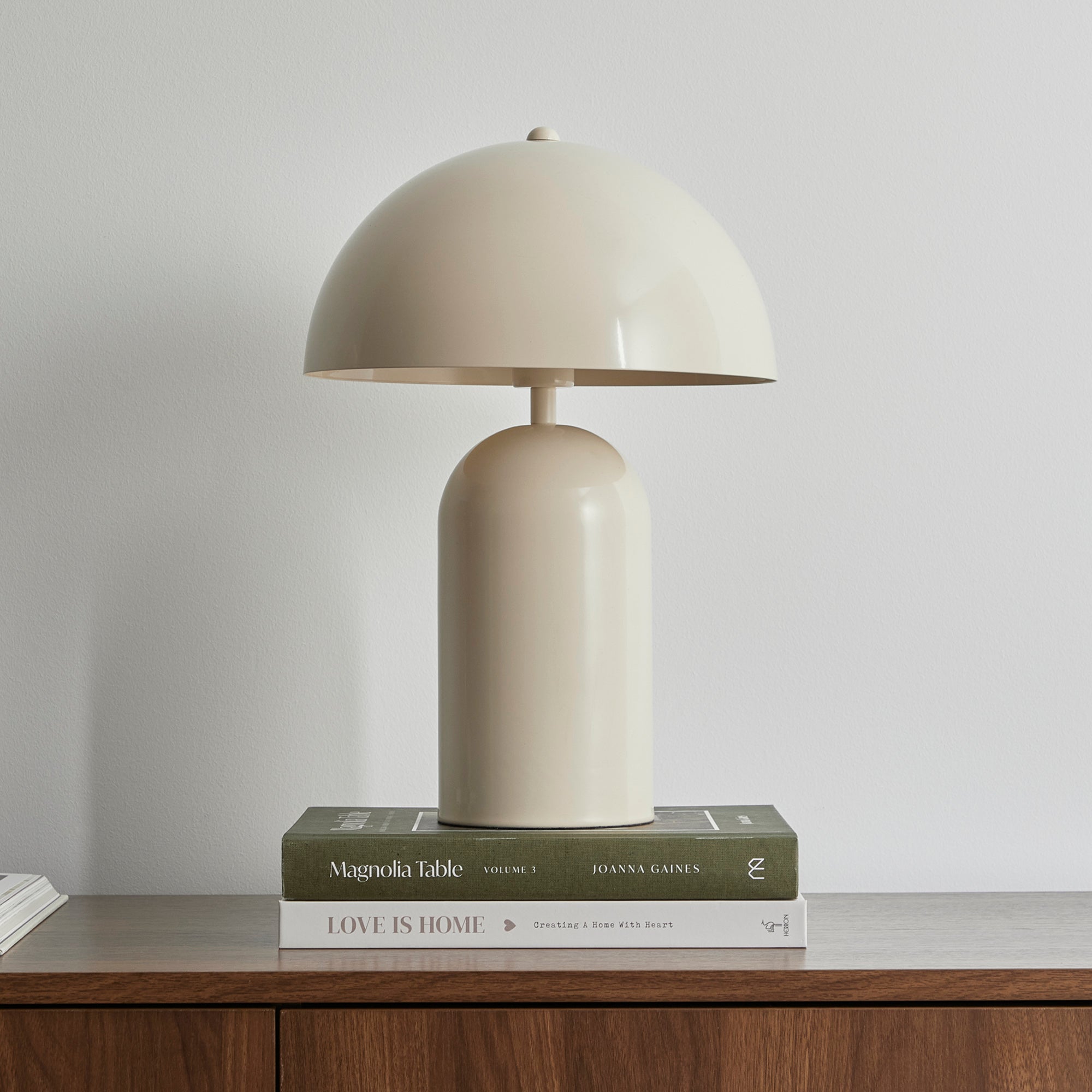 Mushroom 36cm Table Lamp Cloud lifestyle image
