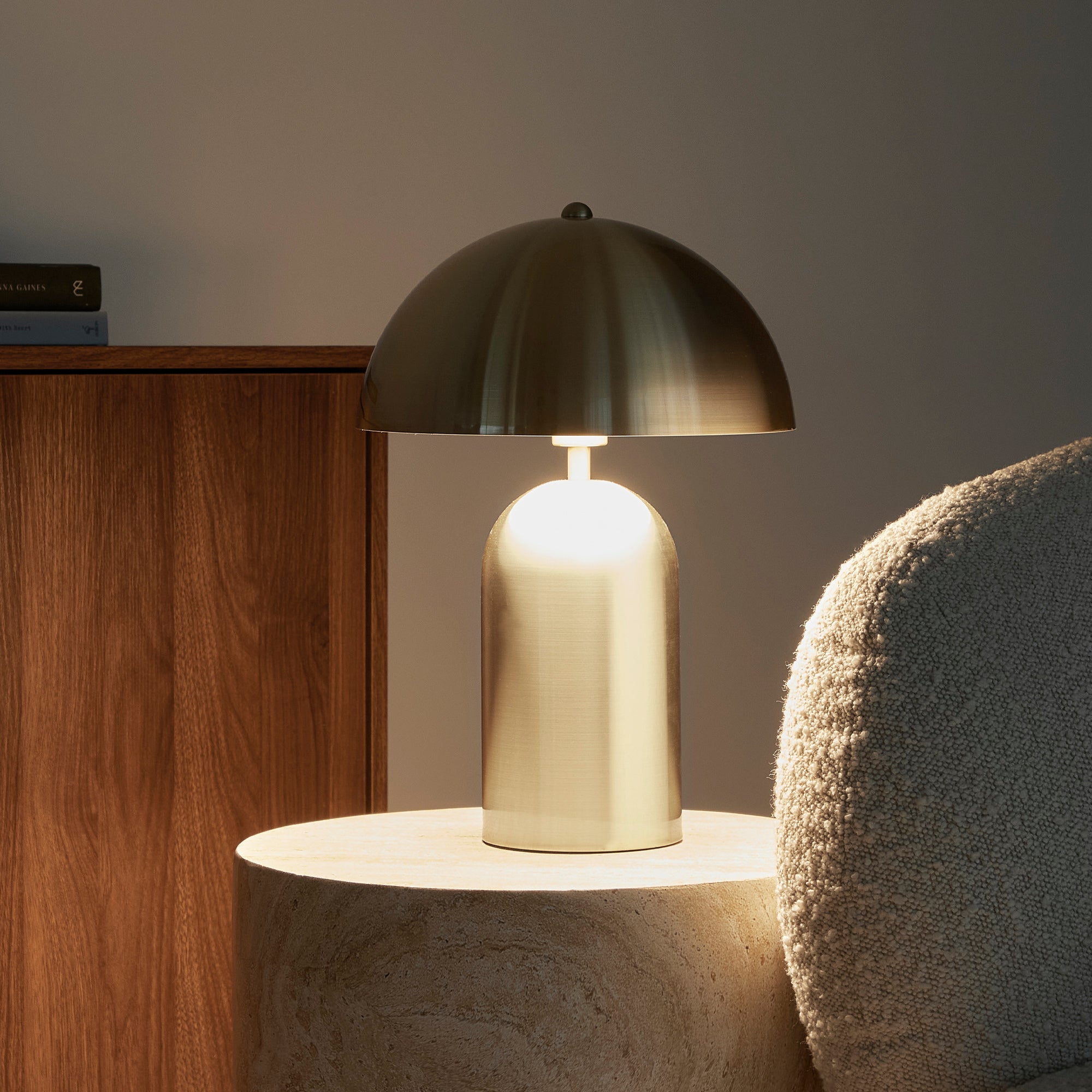 Mushroom 36cm Table Lamp Gold product image 5