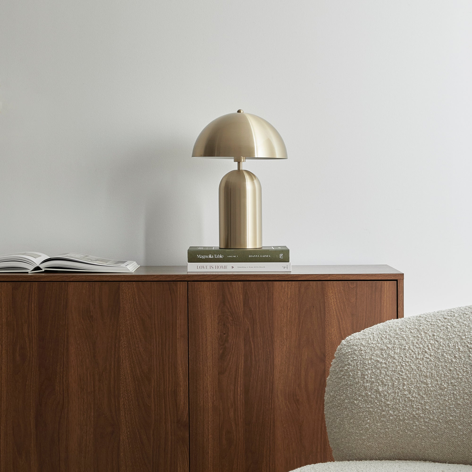 Mushroom 36cm Table Lamp Gold product image 7