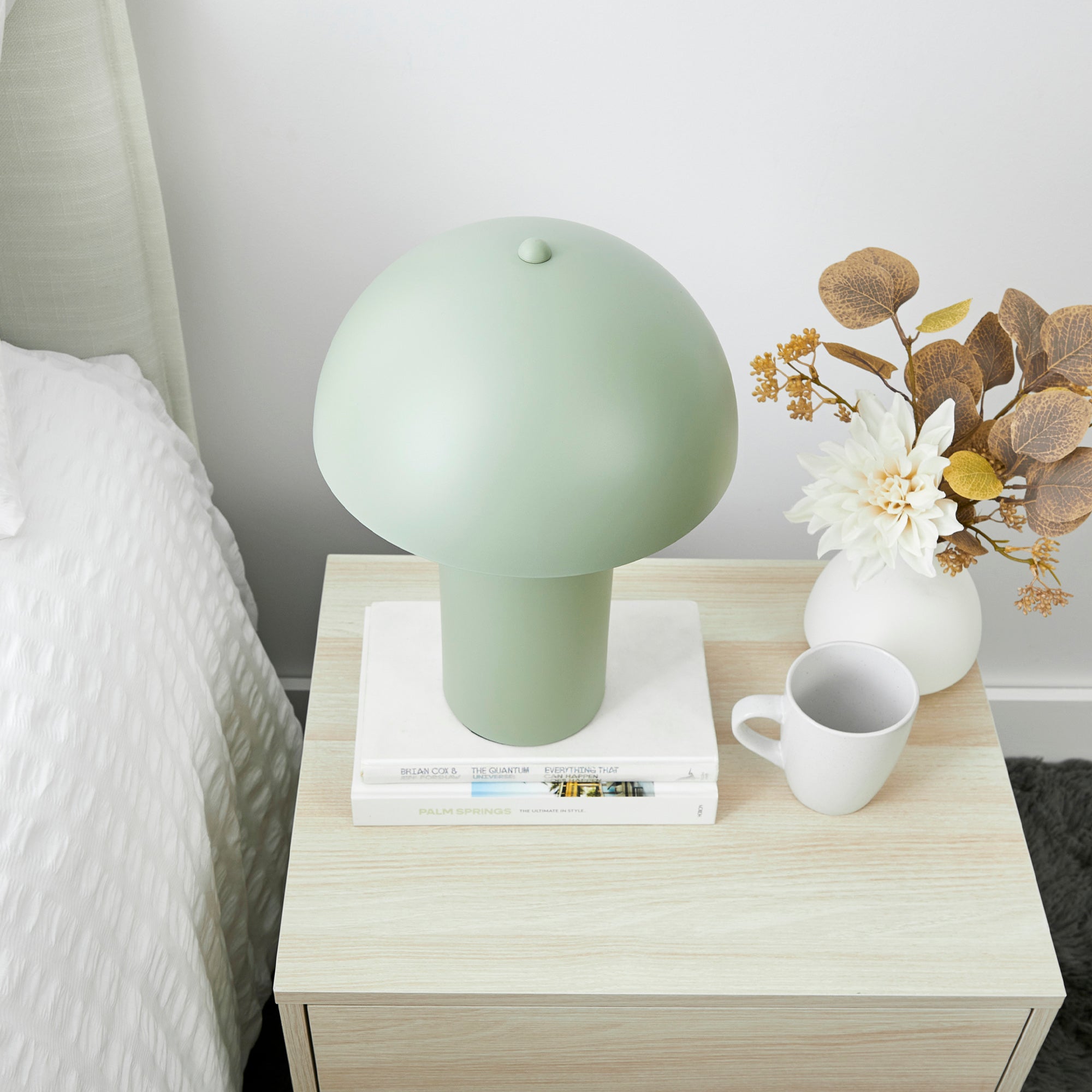 Mushroom 36cm Table Lamp Sage product image 5