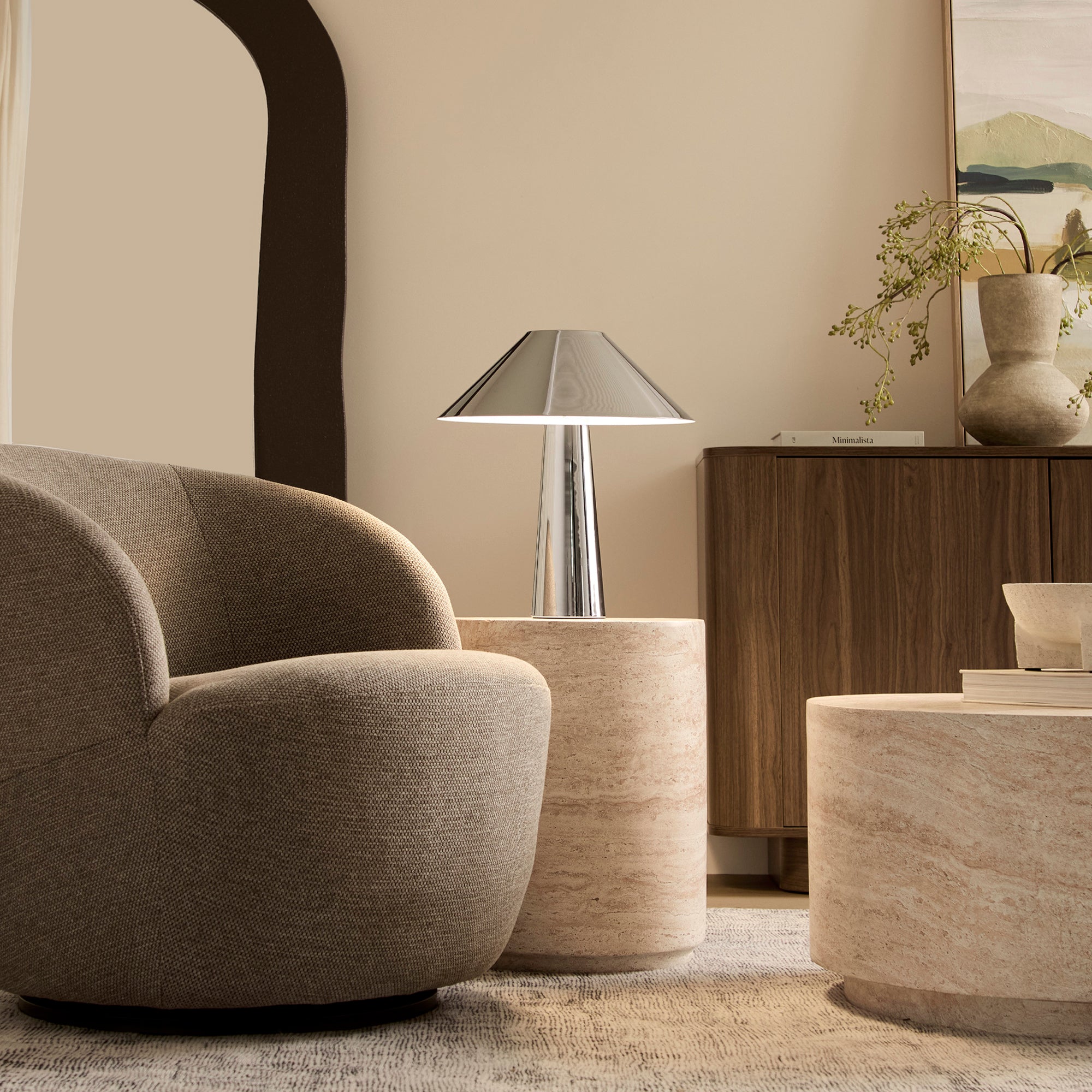 Nova Table Lamp Chrome product image 7