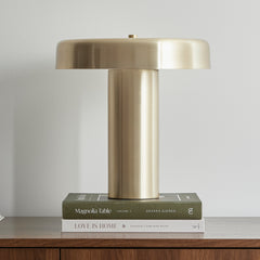 Eclipse 32cm Table Lamp Gold lifestyle image