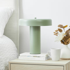 Eclipse 32cm Table Lamp Sage lifestyle image