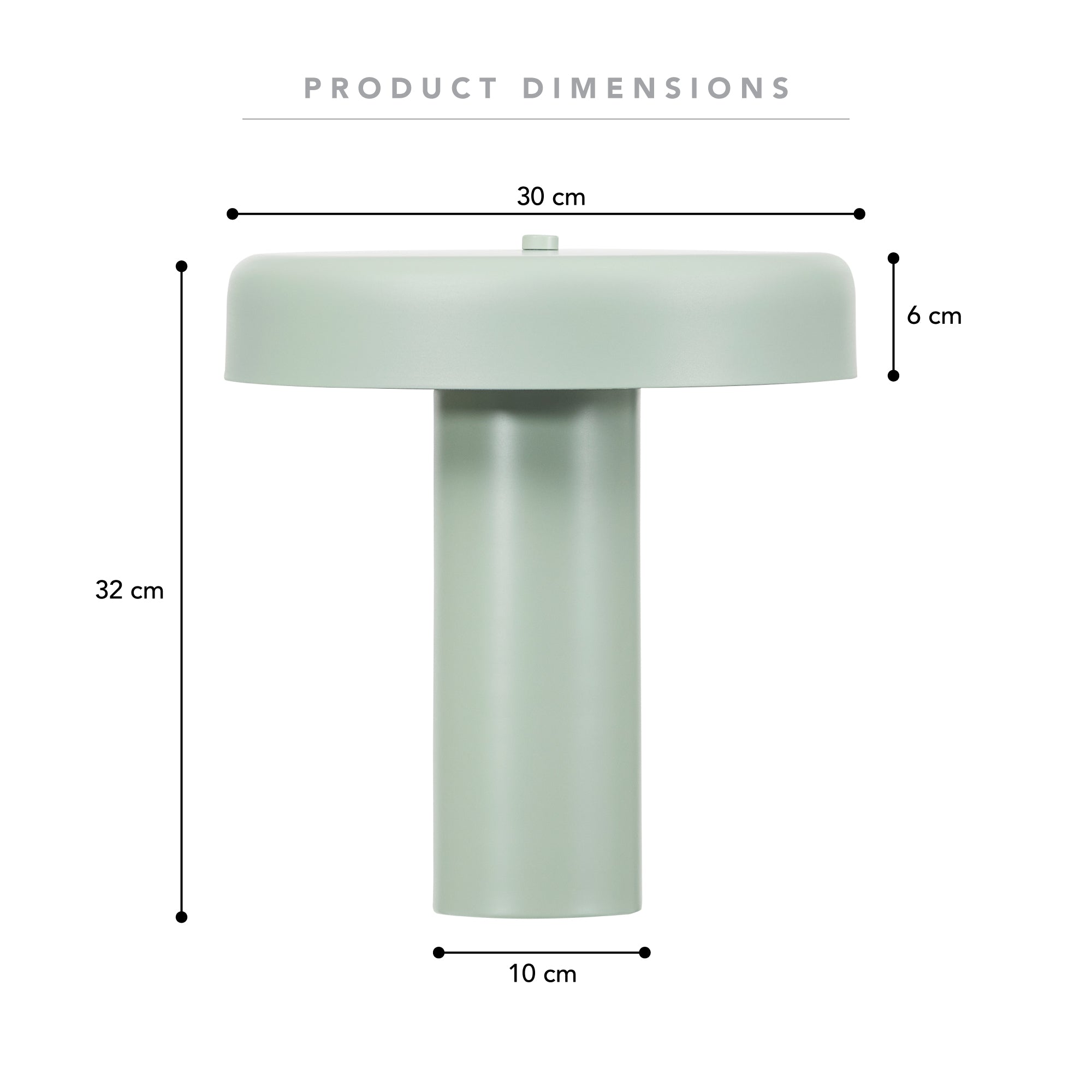 Eclipse 32cm Table Lamp Sage product image 3