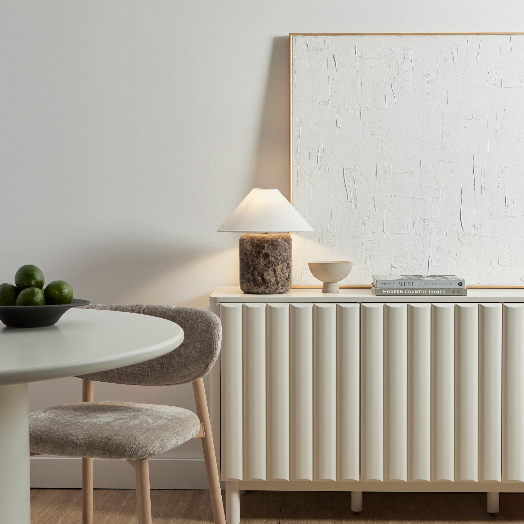 Blake Marble Table Lamp Cocoa product image 6