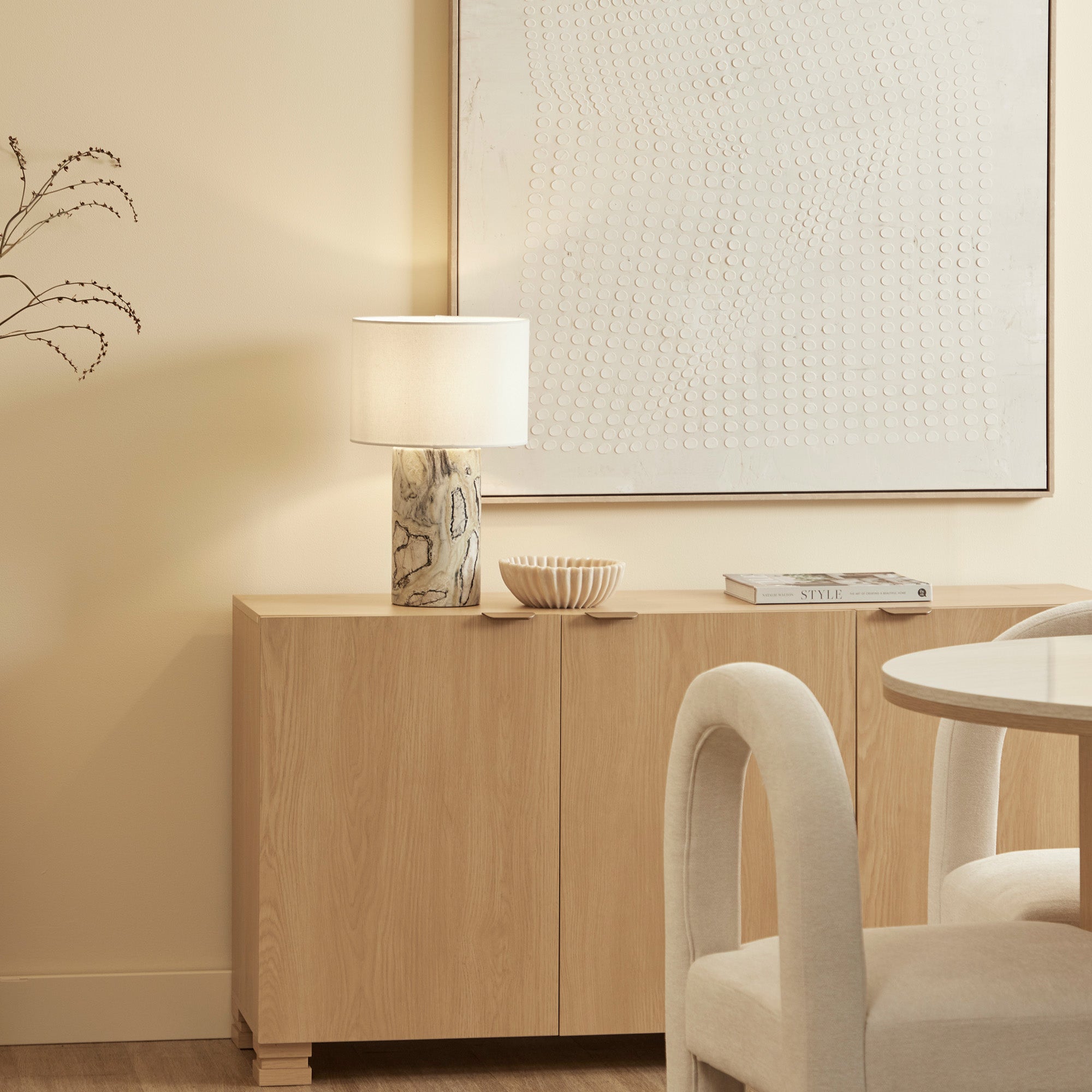 Quinn Marble Table Lamp Jade product image 7