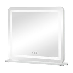 Luna 67cm Rectangle Front Illuminated Vanity Mirror White product image 2