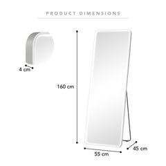 Front Illuminated LED Standing Mirror product image 3