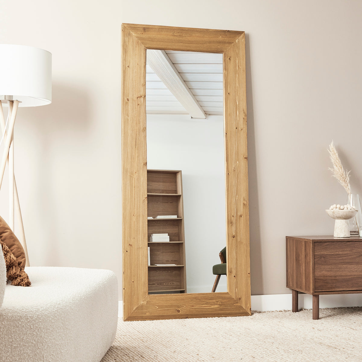Willow 180cm Framed Mirror lifestyle image