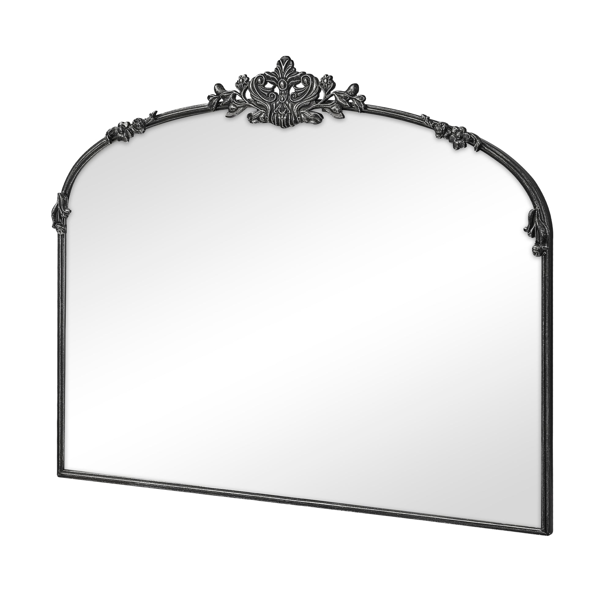 Florence 100cm Baroque Mirror Black product image 7