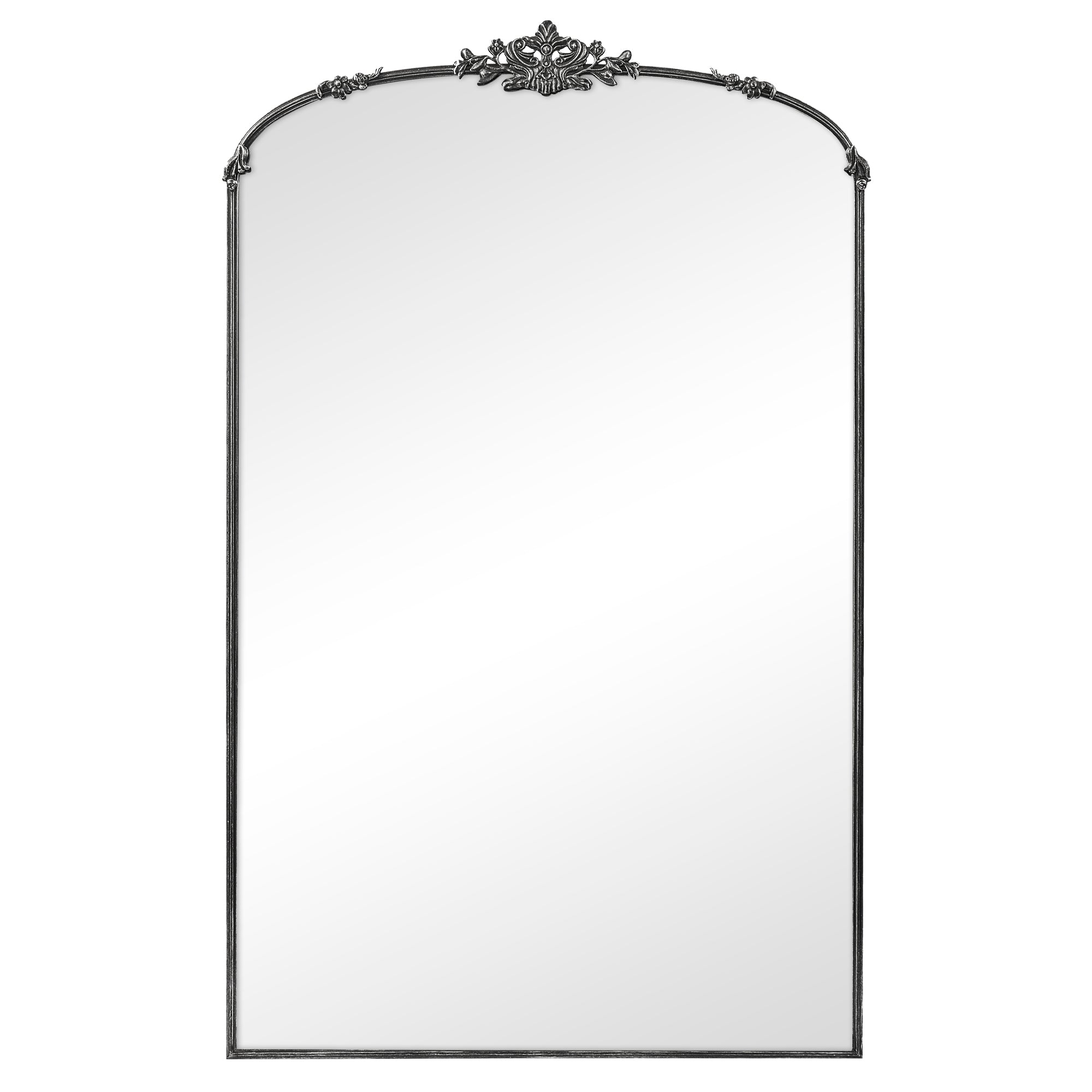 Florence XL 180cm Baroque Mirror Black product image 2