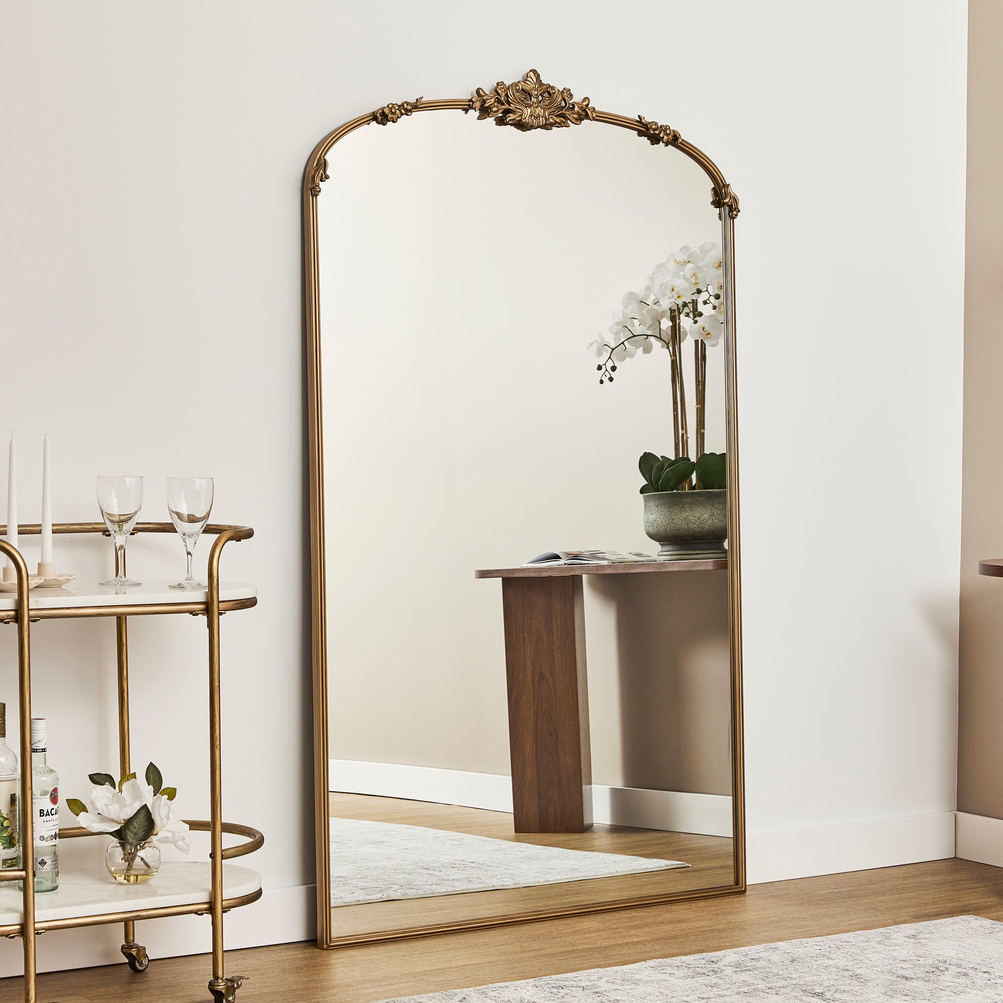 Florence 180cm Baroque Mirror lifestyle image