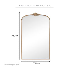 Florence 180cm Baroque Mirror product image 3