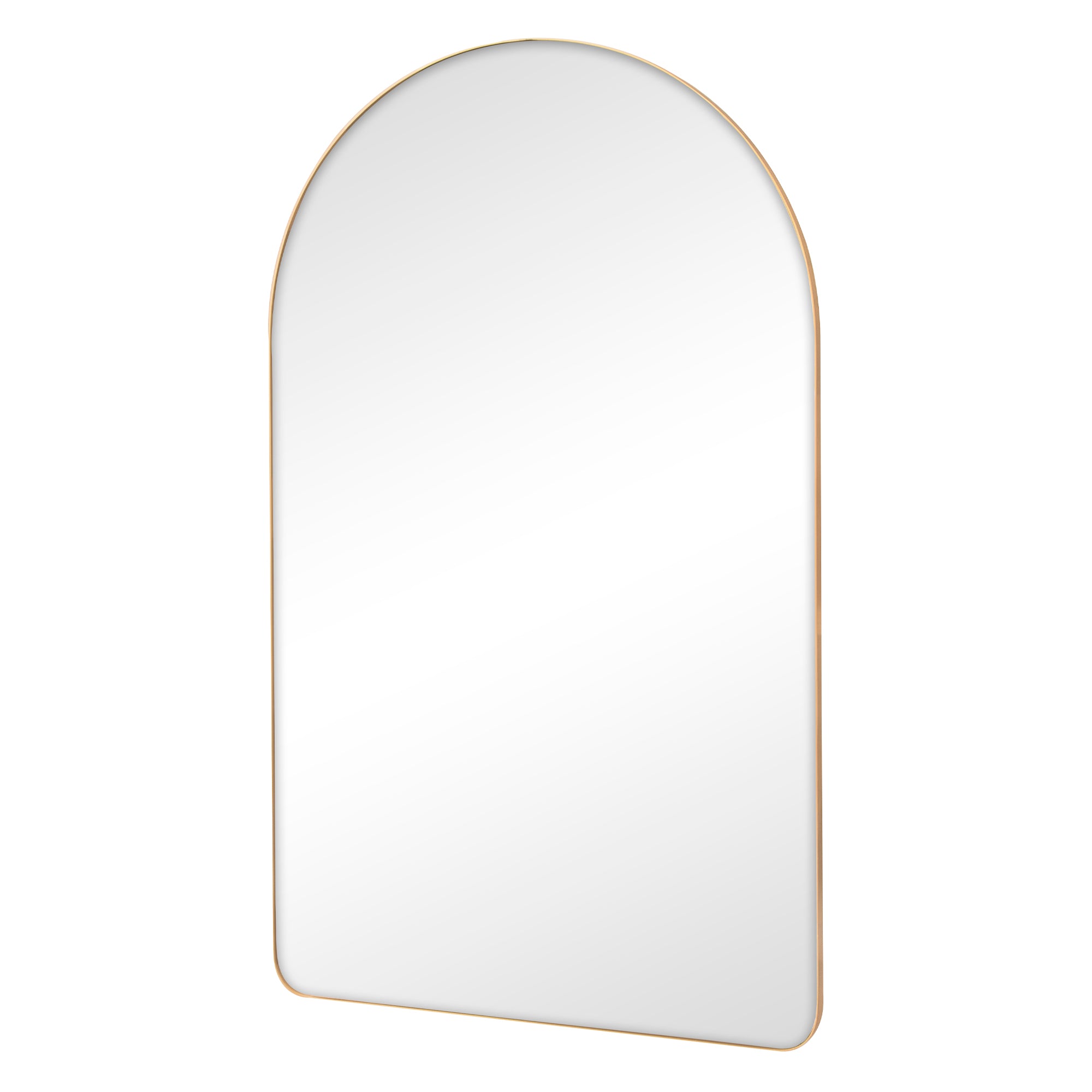 Jasper 180cm Arch Mirror Gold lifestyle image