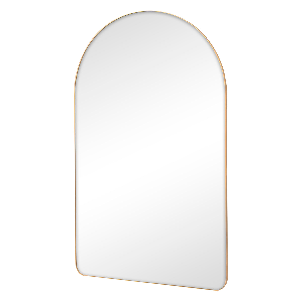 Jasper 180cm Arch Mirror Gold lifestyle image