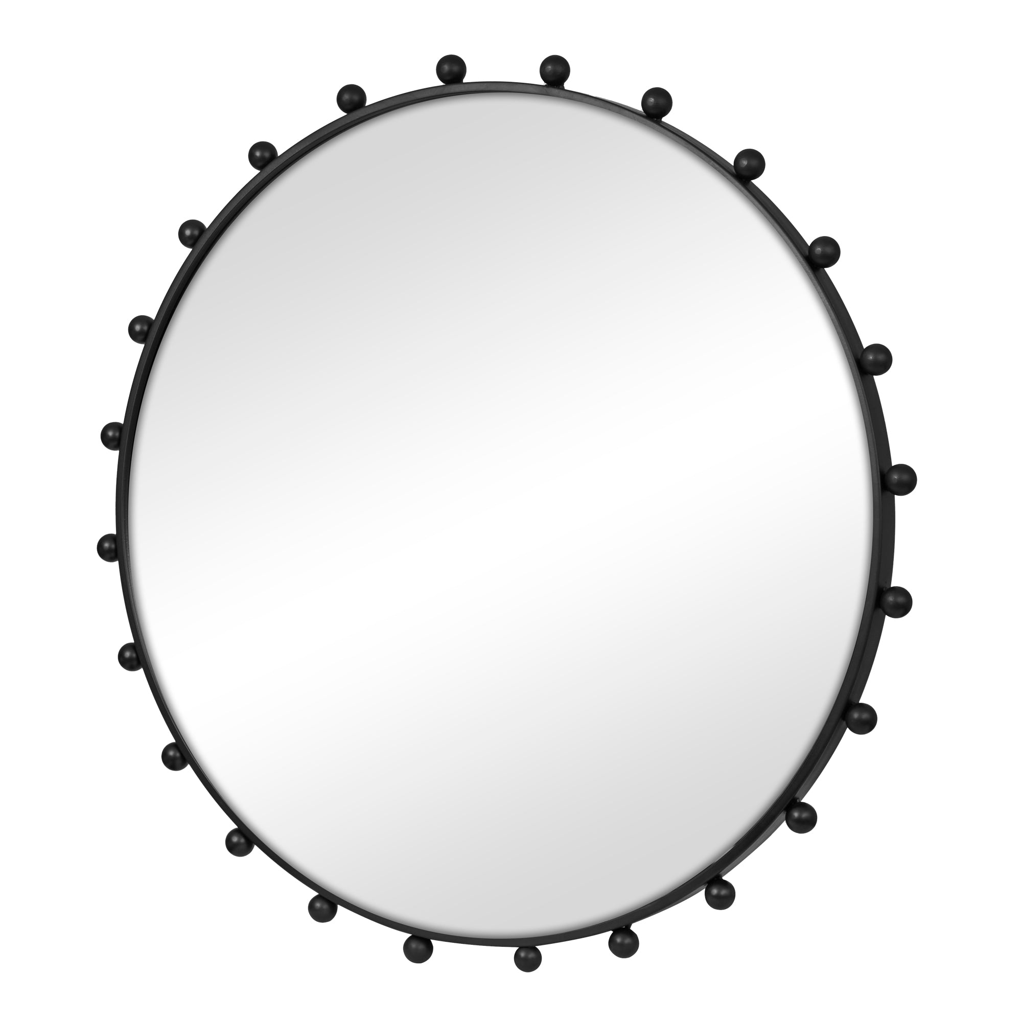 Orbit Sphere 90cm Round Mirror Black product image 7