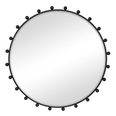 Orbit Sphere 90cm Round Mirror Black product image 2