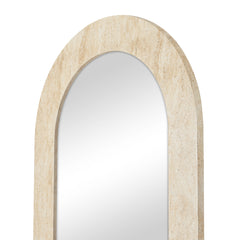 Sienna 180cm Arch Mirror Travertine Look product image 4