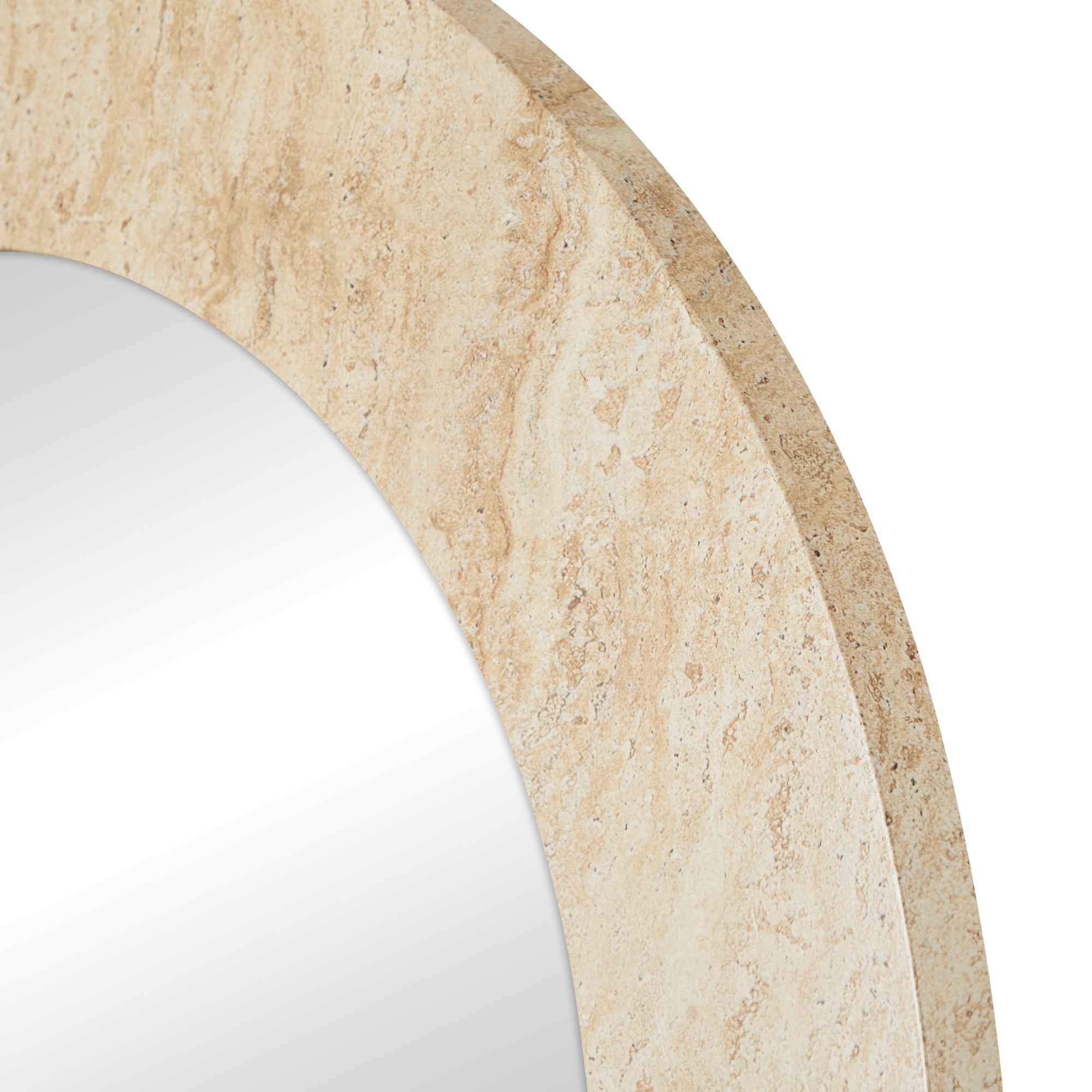 Sienna 180cm Arch Mirror Travertine Look product image 5
