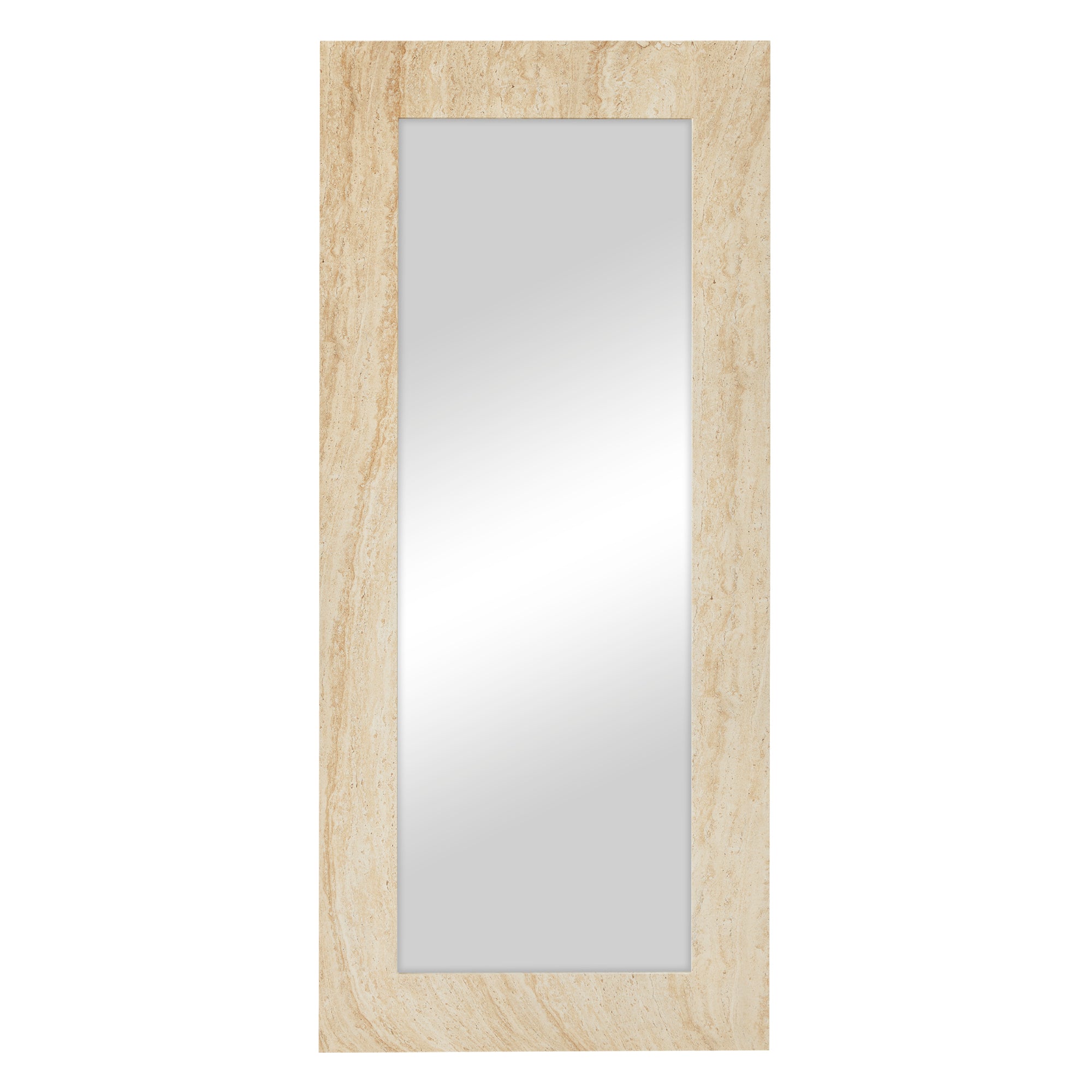 Sienna 180cm Rectangle Mirror Travertine Look product image 2